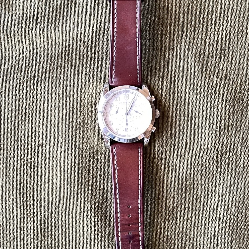 Victorinox Swiss Army Infantry White Dial Chronograph  Men's Watch 241568 - Picture 11 of 11
